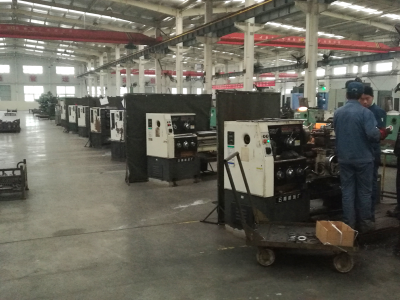 加工中心應(yīng)車間一角